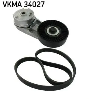 VKMA34027 К-т поликлинового ремня Astra G, Vectra C/B 0 SKF підбір по vin на Brocar