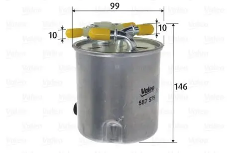 587579 Фільтр VALEO підбір по vin на Brocar