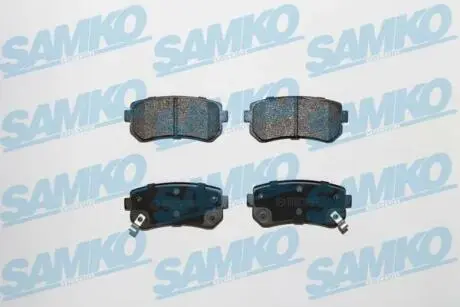 5SP1344 Комплект гальмівних колодок, дискове гальмо SAMKO підбір по vin на Brocar