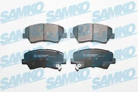 5SP1753 Комплект гальмівних колодок, дискове гальмо SAMKO підбір по vin на Brocar