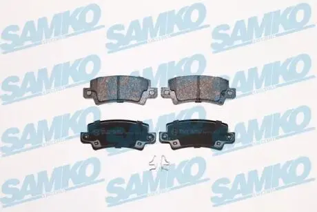 5SP1068 Колодки тормоз.. Toyota Corolla 02- SAMKO подбор по vin на Brocar