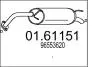 0161151 Глушитель выхлопных газов конечный 01.61151 MTS MTS підбір по vin на Brocar