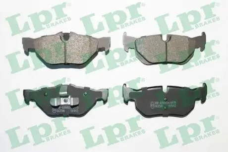 05P1876 Комплект гальмівних колодок LPR підбір по vin на Brocar