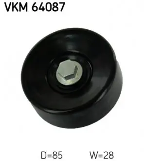 VKM64087 Обвідний ролик SKF підбір по vin на Brocar