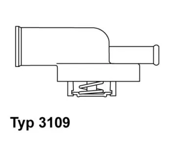 310987D Термостат Fiat Lancia WAHLER підбір по vin на Brocar