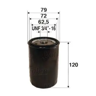 586029 Масляный фильтр VALEO подбор по vin на Brocar