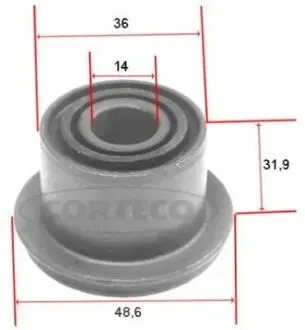 21652441 Подвеска, рычаг независимой подвески колеса CORTECO підбір по vin на Brocar