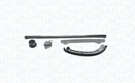 341500000430 MAGNETI MARELLI К-кт. цепи грм SUZUKI SX4 1.6VVT (цепь, шестерня, натяжитель, 2шт. планки) MAGNETI MARELLI підбір по vin на Brocar