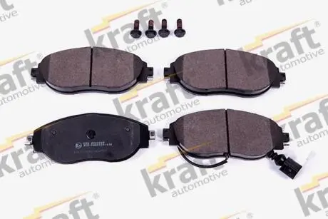 6000069 Комплект гальмівних колодок, дискове гальмо KRAFT підбір по vin на Brocar