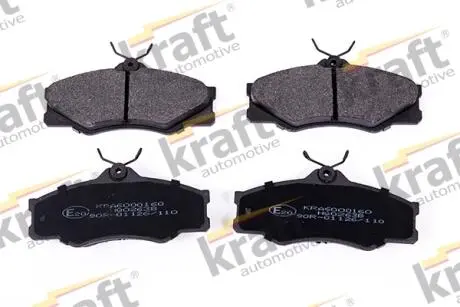 6000160 Комплект гальмівних колодок, дискове гальмо KRAFT підбір по vin на Brocar
