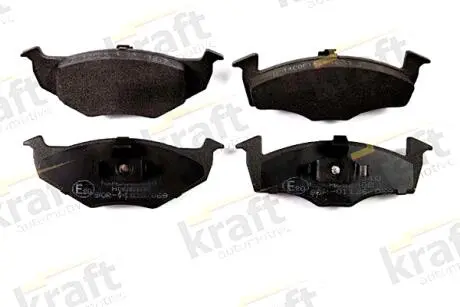 6000340 Комплект гальмівних колодок, дискове гальмо KRAFT підбір по vin на Brocar