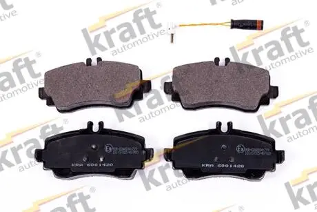 6001420 Комплект гальмівних колодок, дискове гальмо KRAFT підбір по vin на Brocar