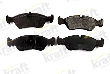 6001540 Комплект гальмівних колодок, дискове гальмо KRAFT підбір по vin на Brocar