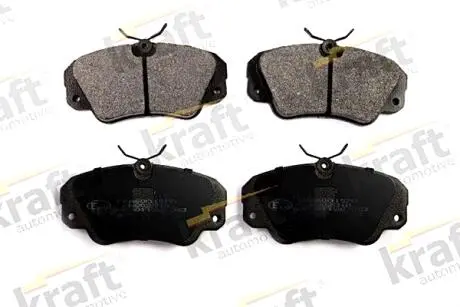6001570 Комплект гальмівних колодок, дискове гальмо KRAFT підбір по vin на Brocar
