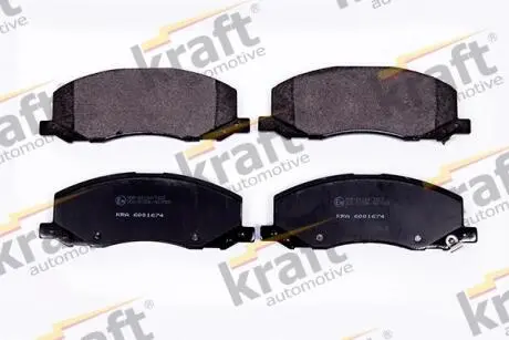 6001674 Комплект гальмівних колодок, дискове гальмо KRAFT підбір по vin на Brocar
