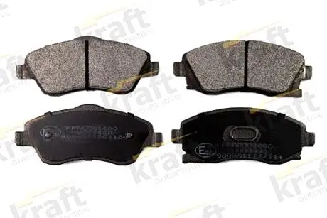 6001690 Комплект гальмівних колодок, дискове гальмо KRAFT підбір по vin на Brocar