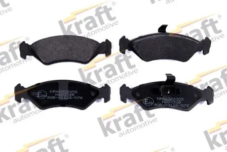 6002002 Комплект гальмівних колодок, дискове гальмо KRAFT підбір по vin на Brocar