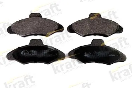 6002080 Комплект гальмівних колодок, дискове гальмо KRAFT підбір по vin на Brocar