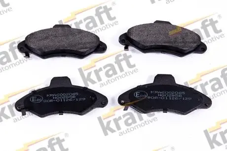 6002085 Комплект гальмівних колодок, дискове гальмо KRAFT підбір по vin на Brocar