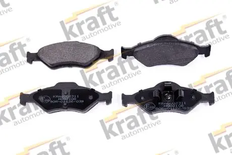 6002311 Комплект тормозных колодок, дисковый тормоз KRAFT подбор по vin на Brocar