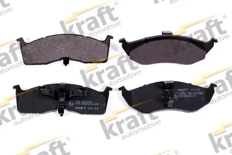 6002420 Комплект гальмівних колодок, дискове гальмо KRAFT підбір по vin на Brocar