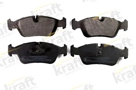 6002530 Комплект тормозных колодок, дисковый тормоз KRAFT подбор по vin на Brocar