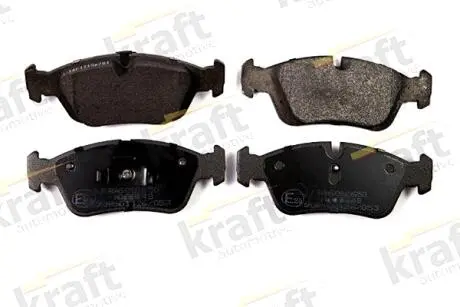 6002650 Комплект тормозных колодок, дисковый тормоз KRAFT подбор по vin на Brocar