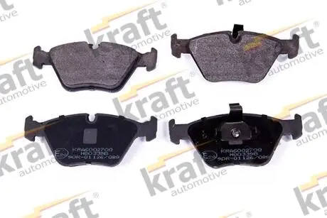 6002700 Комплект гальмівних колодок, дискове гальмо KRAFT підбір по vin на Brocar