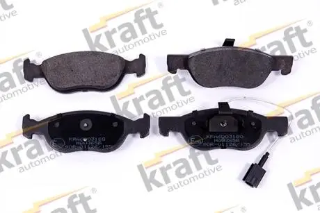 6003180 Комплект гальмівних колодок, дискове гальмо KRAFT підбір по vin на Brocar