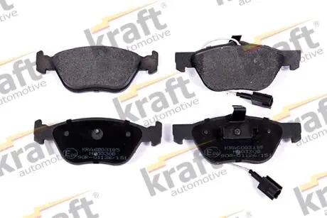 6003185 Комплект гальмівних колодок, дискове гальмо KRAFT підбір по vin на Brocar