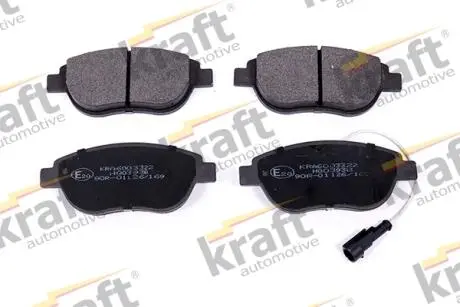 6003322 Комплект гальмівних колодок, дискове гальмо KRAFT підбір по vin на Brocar
