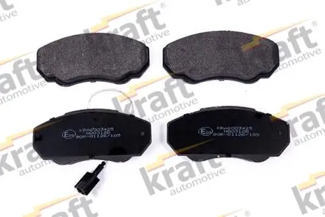 6003425 Комплект гальмівних колодок, дискове гальмо KRAFT підбір по vin на Brocar