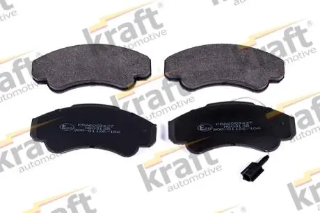 6003427 Комплект гальмівних колодок, дискове гальмо KRAFT підбір по vin на Brocar
