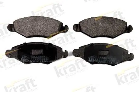 6005680 Комплект гальмівних колодок, дискове гальмо KRAFT підбір по vin на Brocar