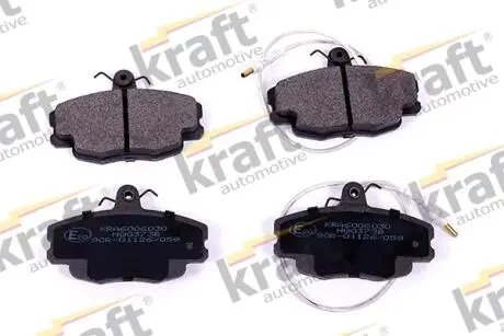 6006030 Комплект гальмівних колодок, дискове гальмо KRAFT підбір по vin на Brocar