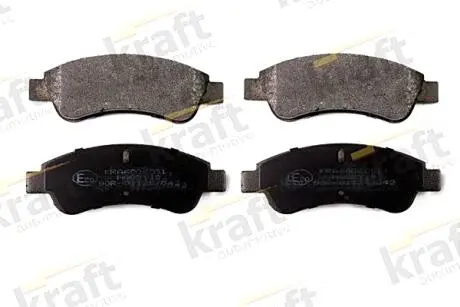 6006051 Комплект тормозных колодок, дисковый тормоз KRAFT подбор по vin на Brocar