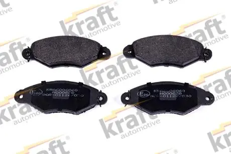 6006060 Комплект гальмівних колодок, дискове гальмо KRAFT підбір по vin на Brocar