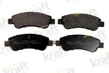 6013102 Комплект тормозных колодок, дисковый тормоз KRAFT подбор по vin на Brocar
