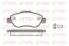 Колодки тормозные дисковые передние  FIAT PANDA 03-12 1100 00