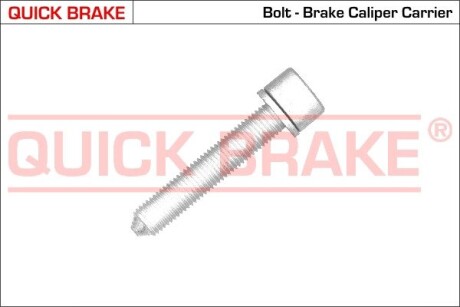 11612 Болты крепления тормозного диска QUICK BRAKE підбір по vin на Brocar