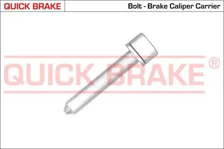11612 Болти кріплення гальмівного диска QUICK BRAKE підбір по vin на Brocar