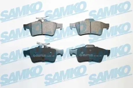 5SP1236 Тормозные колодки дисковые зад. Opel Vectra С/Ford Focus C-Max/ Focus II/ SAMKO подбор по vin на Brocar