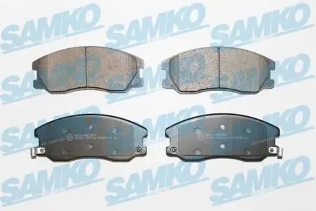 5SP1322 Тормозные колодки дисковые перед. Chervrolett Captiva 2,0 4WD 06- Opel Antara 2,0 06- SAMKO подбор по vin на Brocar