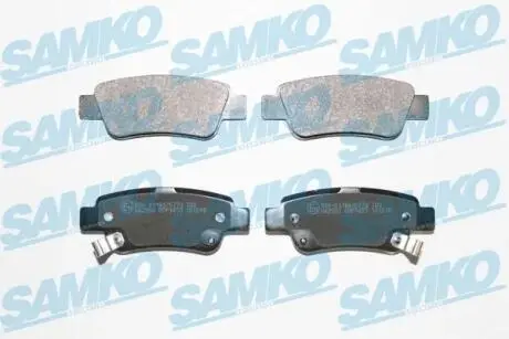 5SP1455 Комплект гальмівних колодок, дискове гальмо SAMKO підбір по vin на Brocar