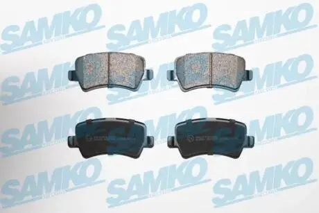 5SP1474 Комплект гальмівних колодок, дискове гальмо SAMKO підбір по vin на Brocar