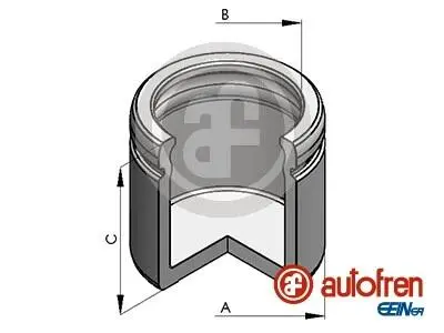 D025679 Tłoczek zacisku ham. przód AUTOFREN підбір по vin на Brocar