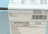 ADG043168 Диск тормозной (передний) Opel Astra H/J 06- (276x26) BLUE PRINT підбір по vin на Brocar