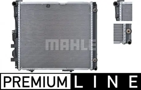 CR290000P Радиатора 488 mm MERCEDES Cabriolet / Coupe / E-Class / Kombi MAHLE / KNECHT підбір по vin на Brocar
