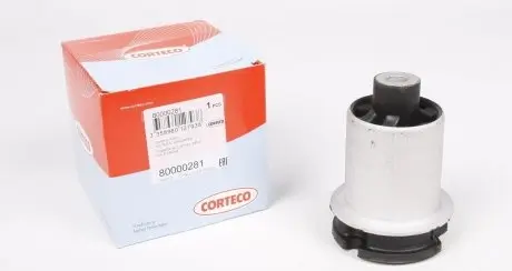 80000281 Сайлентблок балки (задней) Audi А4 1.6-2.8 TDI 94-01 CORTECO подбор по vin на Brocar
