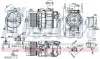 Компресор кондиціонераBMW 5 F10 .. 89595